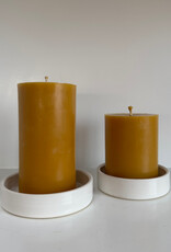 Bad Dogs Studio Bad Dogs Studio Straight and Simple Dish- White 4.5"