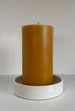 Bad Dogs Studio Bad Dogs Studio Straight and Simple Dish- White 4.5"