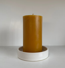 Bad Dogs Studio Bad Dogs Studio Straight and Simple Dish- White 4.5"