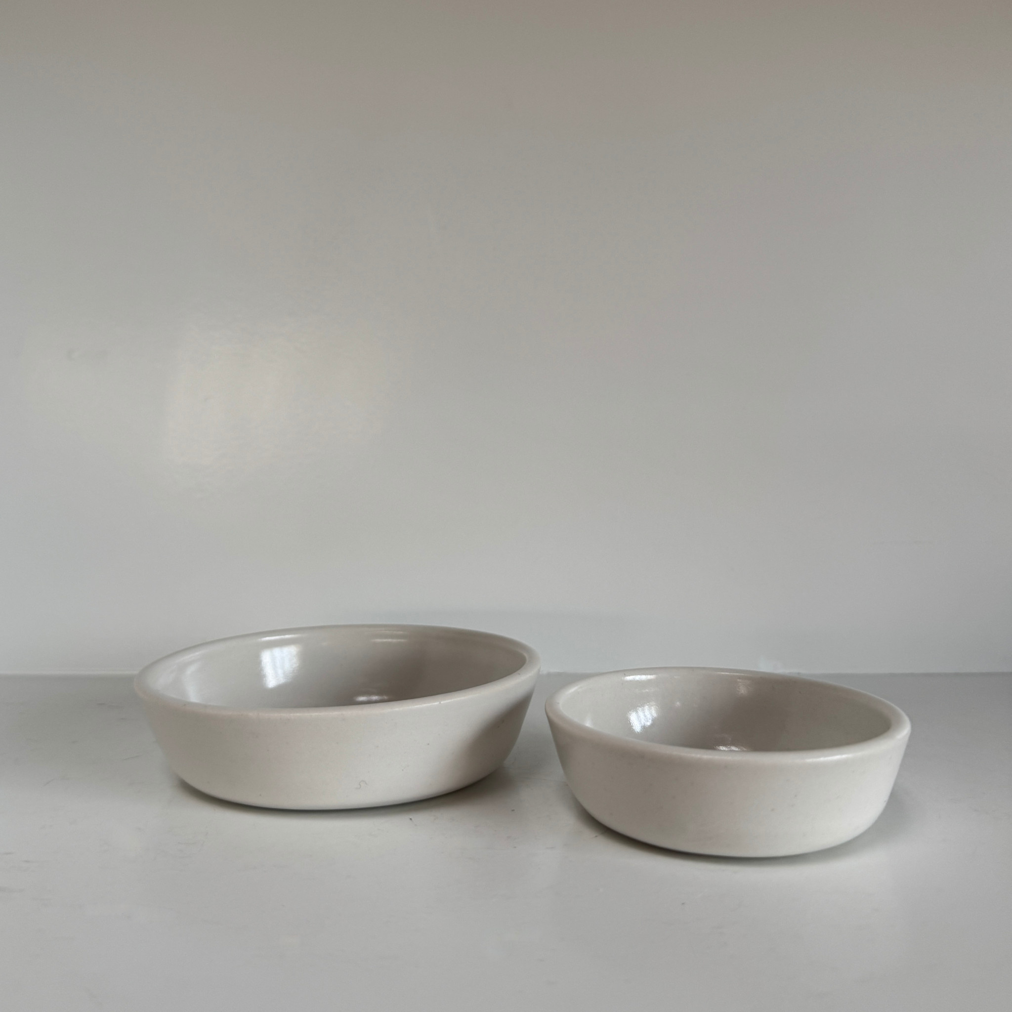 Bad Dogs Studio Bad Dogs Studio Sauce Bowl- White 3"