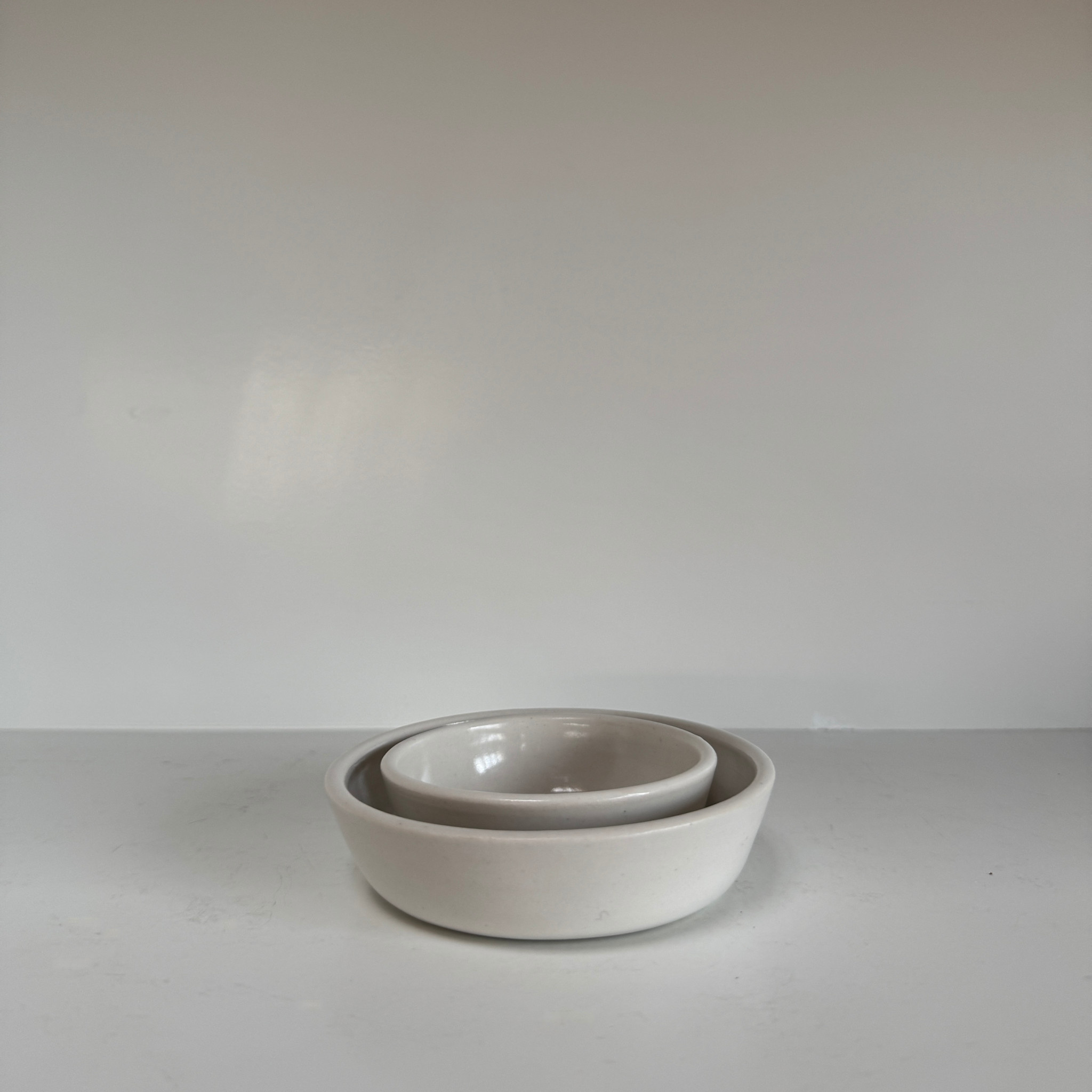 Bad Dogs Studio Bad Dogs Studio Sauce Bowl- White 3"