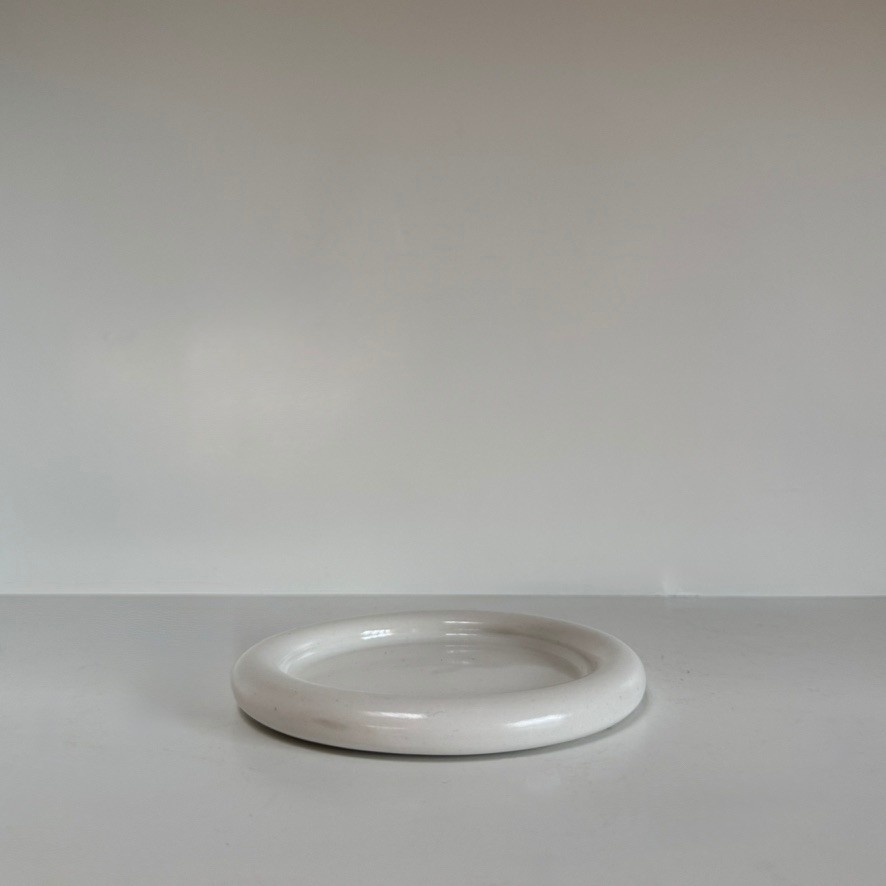 Bad Dogs Studio Bad Dogs Studio Classic Coaster 4"- White