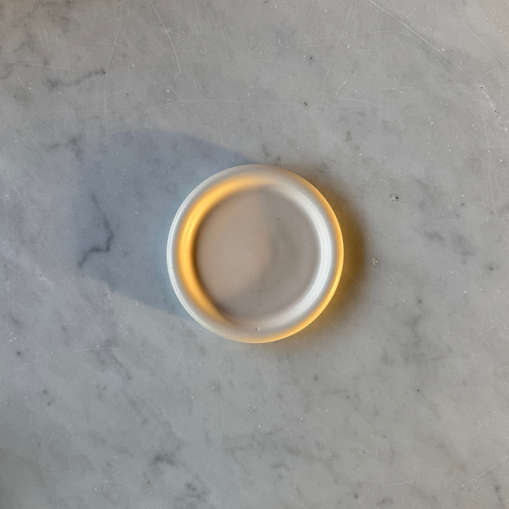 Bad Dogs Studio Bad Dogs Studio Classic Coaster 4"- Cream