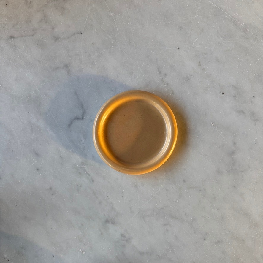 Bad Dogs Studio Bad Dogs Studio Classic Coaster 4"- Orange