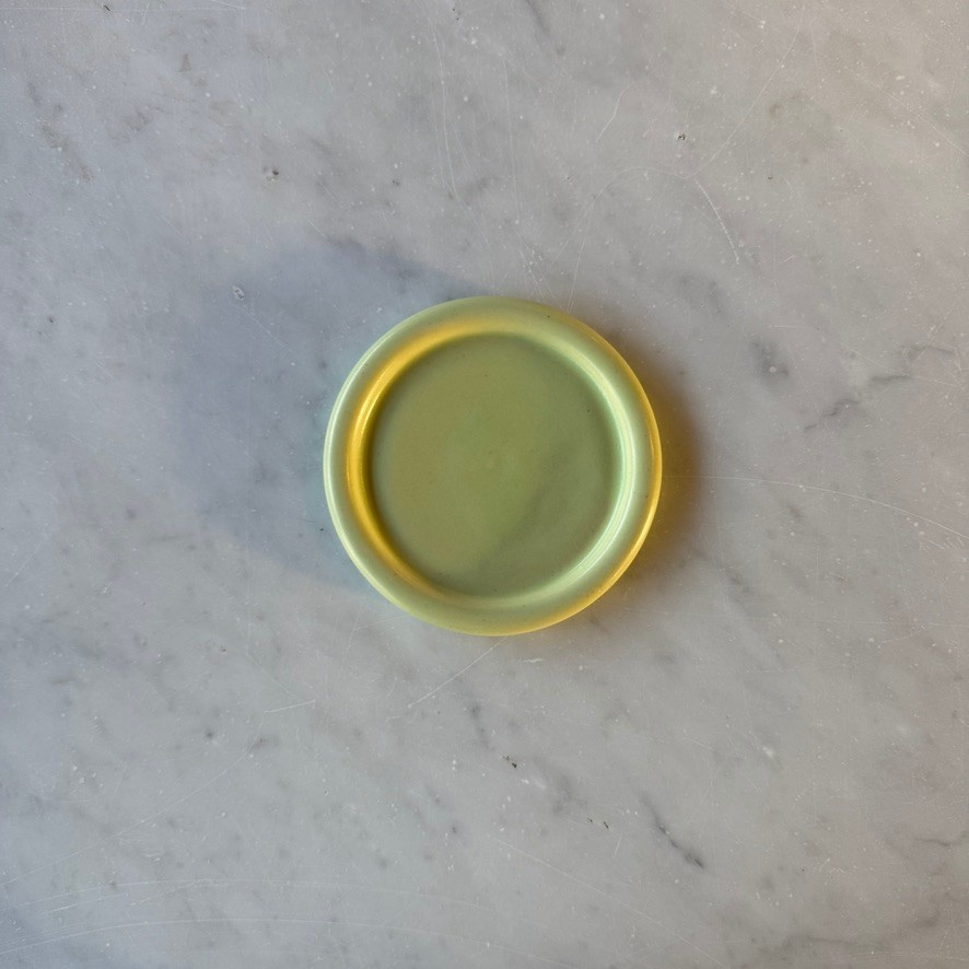 Bad Dogs Studio Bad Dogs Studio Classic Coaster 4"- Pear Green