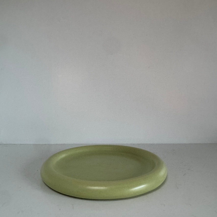 Bad Dogs Studio Bad Dogs Studio Classic Coaster 4"- Pear Green