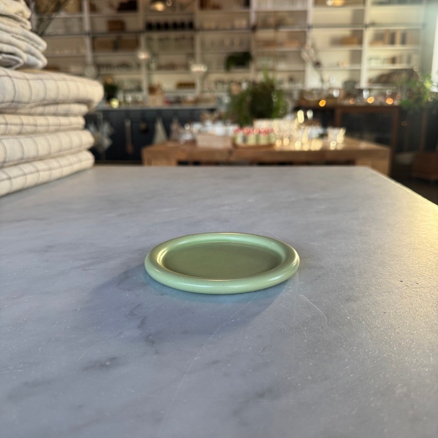 Bad Dogs Studio Bad Dogs Studio Classic Coaster 4"- Pear Green