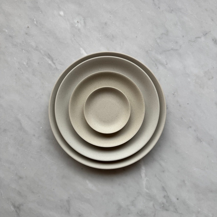 Alongu Alongu Plate 4" Matte White