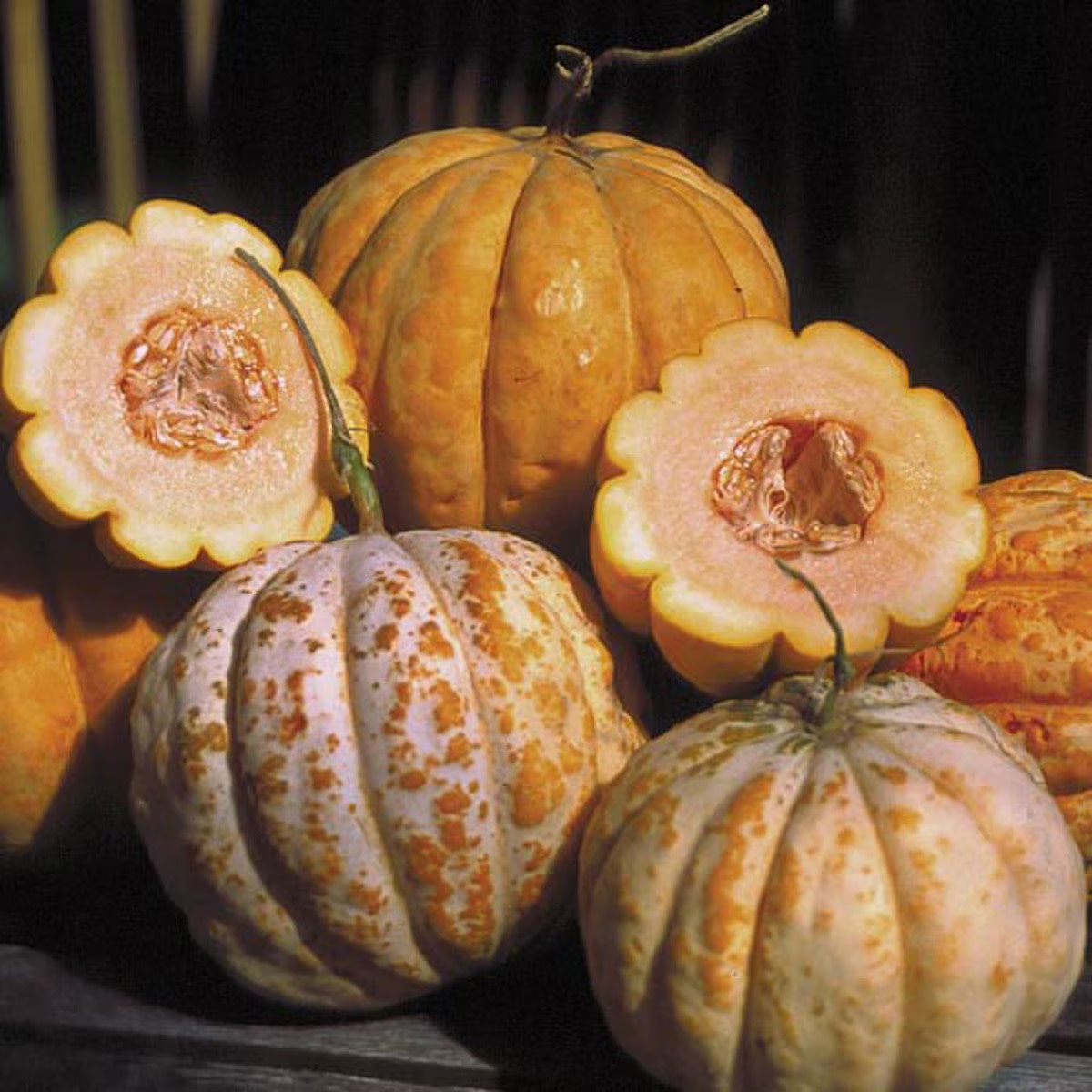 Seed Savers Exchange Seed Savers - Melon, Delice de la Table (organic)- Pack of 75 Seeds