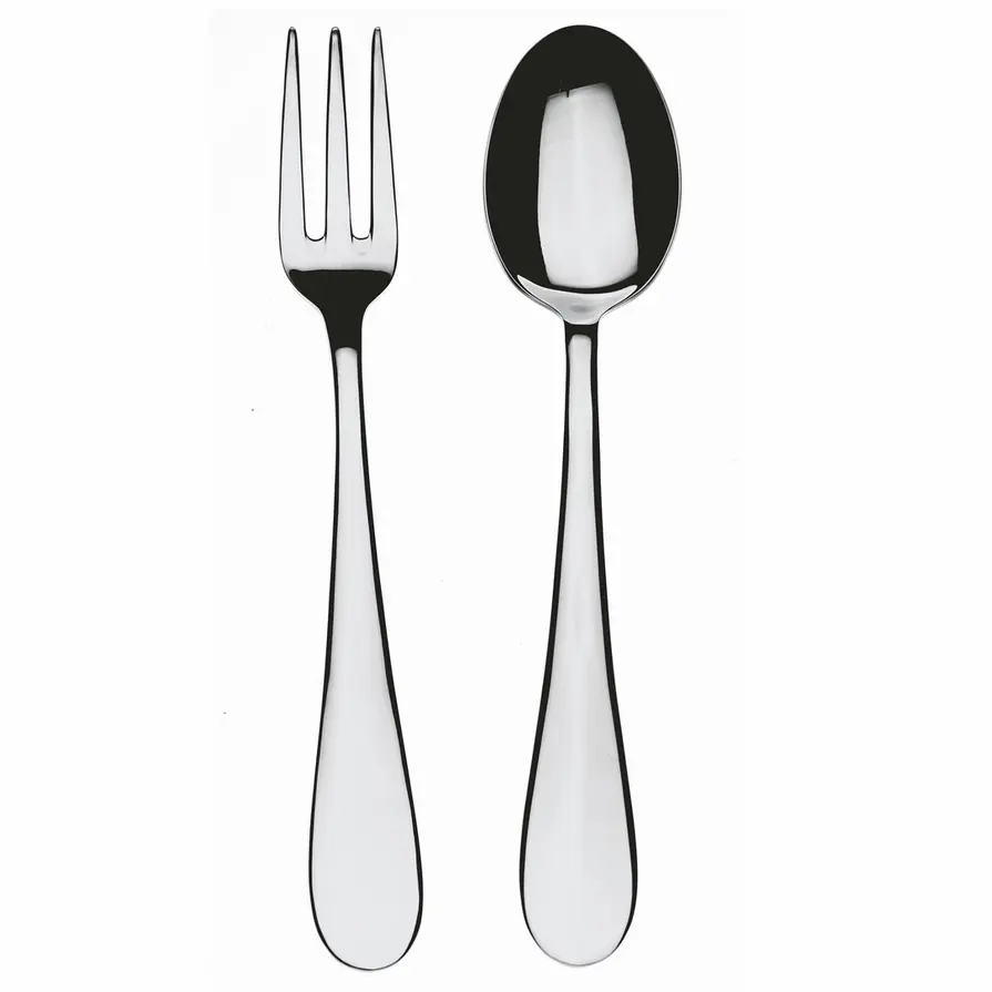 Mepra Serving Set Fork & Spoon Natura - Polished