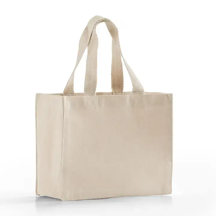 Small Square Canvas Tote