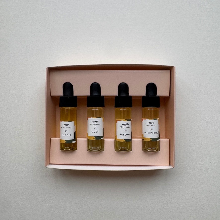 Kenna Nicole Kenna Nicole Sampler Set -Torch, Dusk, Patchwood, and Paloma