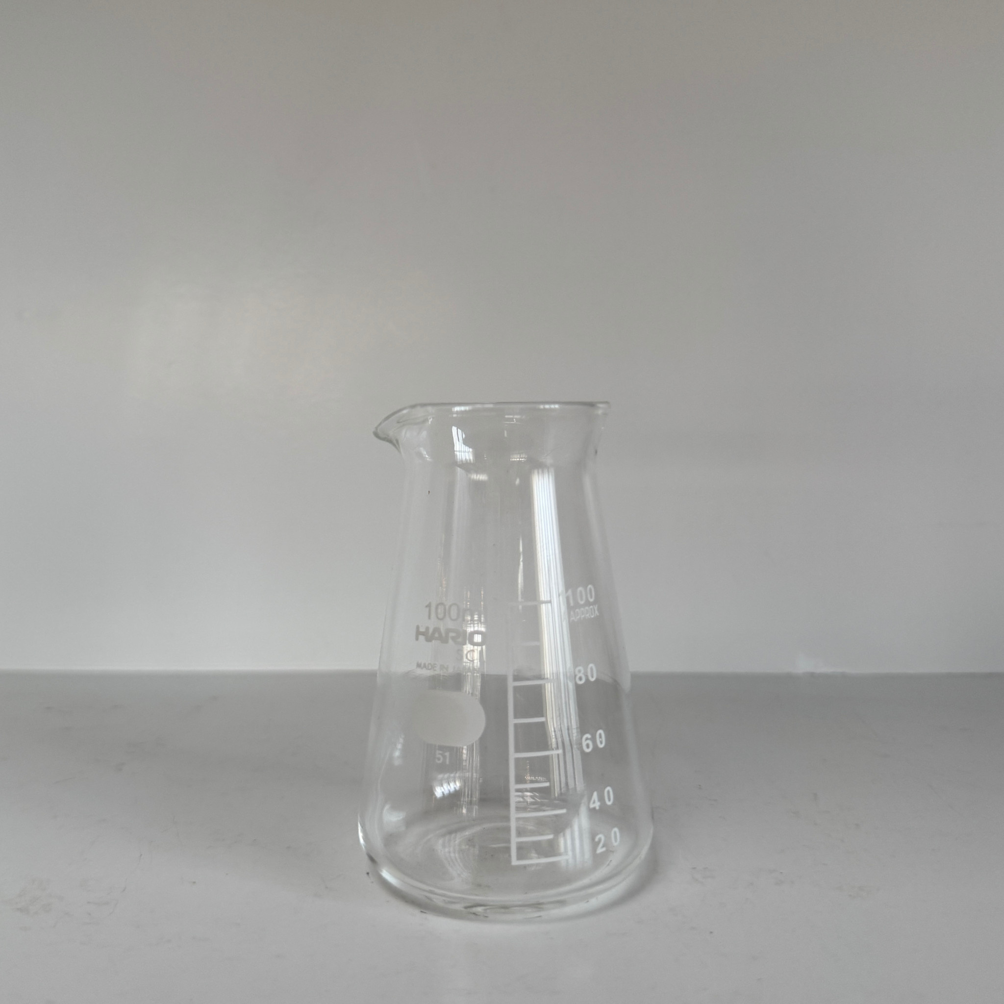 Hario Conical Glass Beaker Vase - 100ml