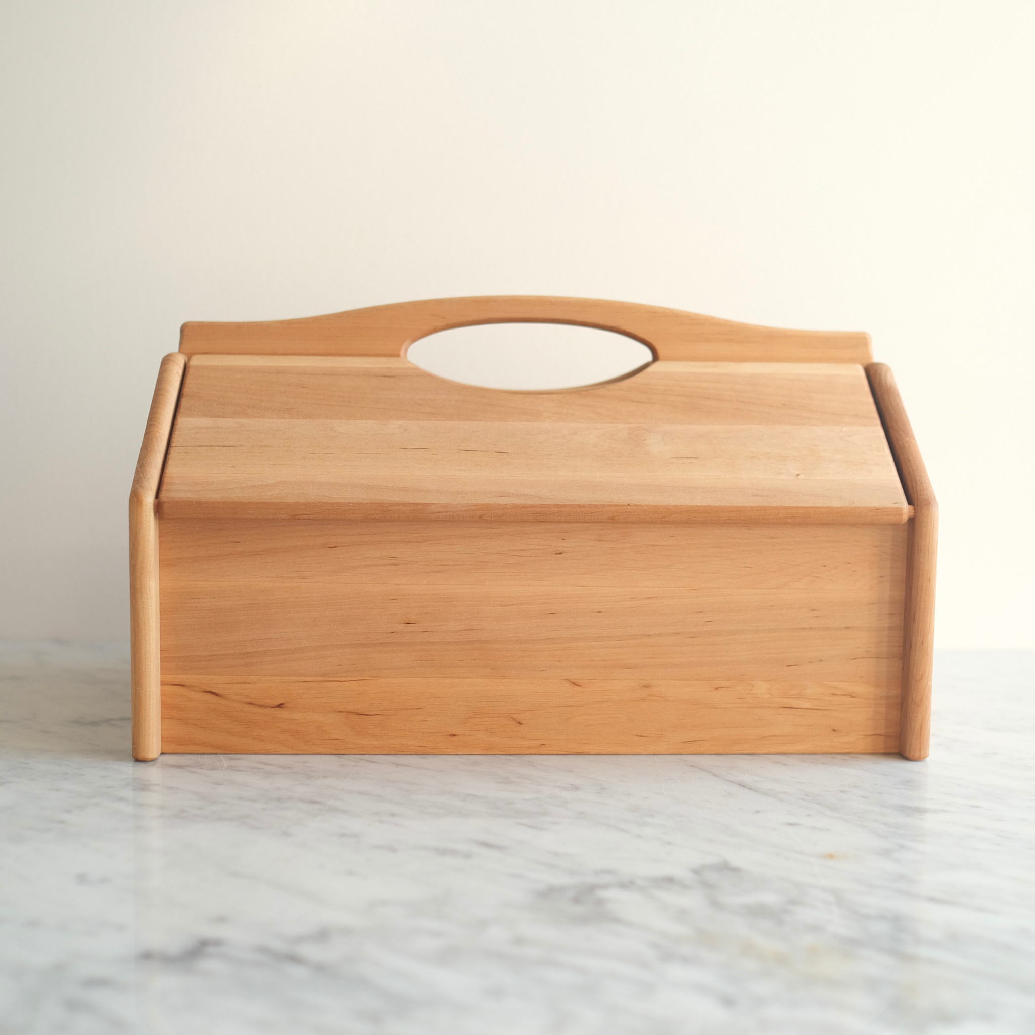 15" Wooden Tool Box with Closing Sides