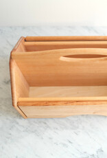15" Wooden Tool Box with Closing Sides