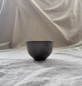 Alongu Alongu Teacup 3.5" Tenmoku Brown