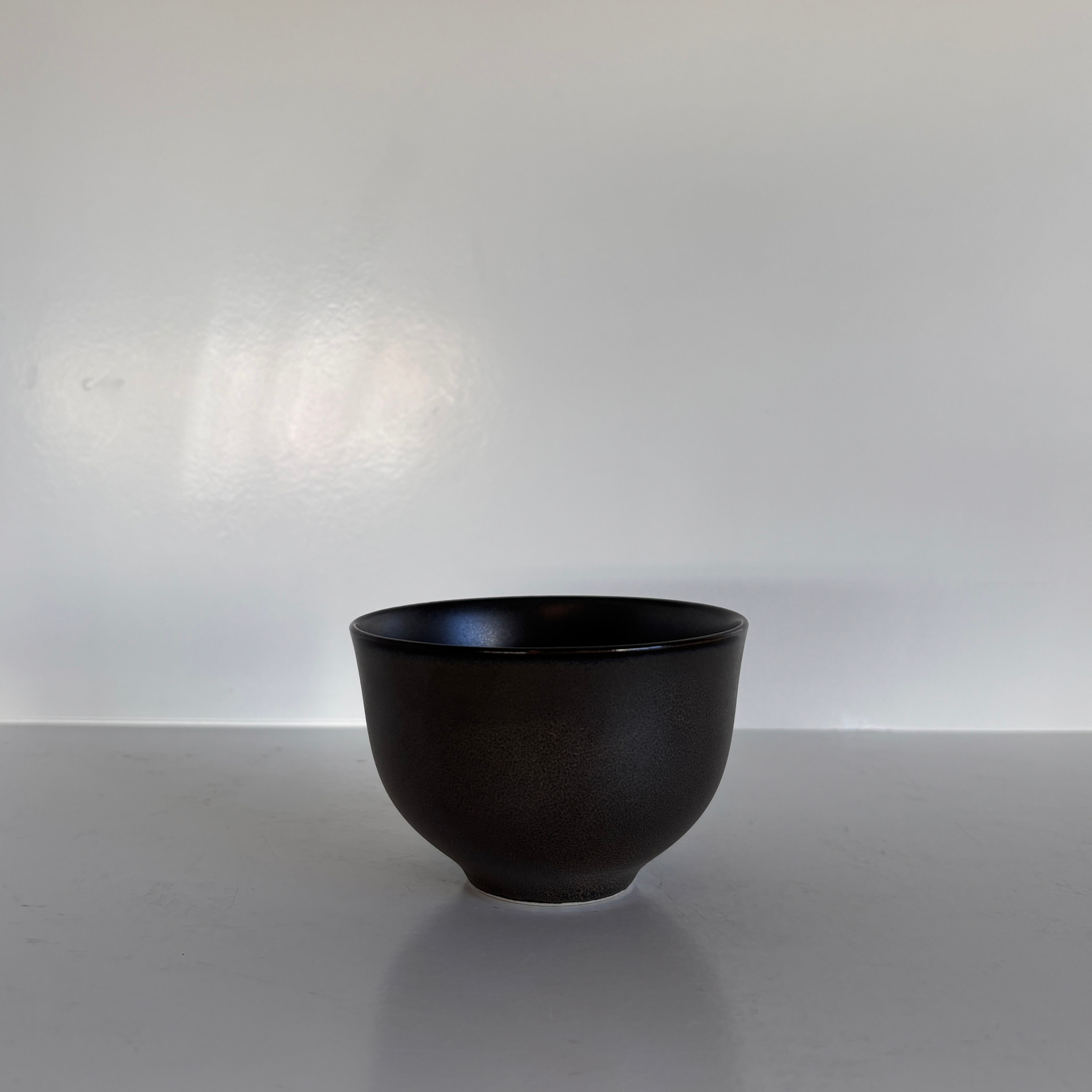 Alongu Alongu Teacup 3.5" Tenmoku Brown