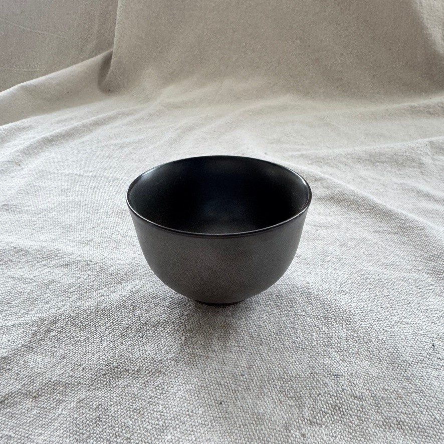 Alongu Alongu Teacup 3.5" Tenmoku Brown
