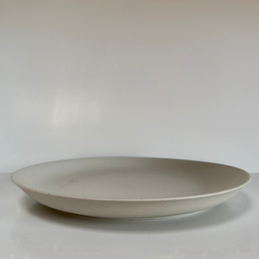 Alongu Alongu Plate 8.75" Matte White