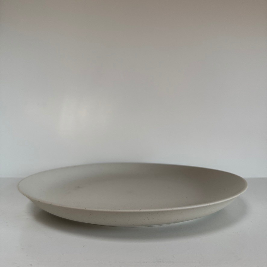 Alongu Alongu Plate Matte White -7"