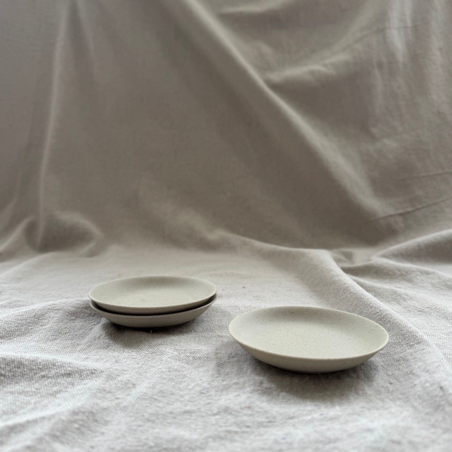 Alongu Alongu Plate Matte White - 4"