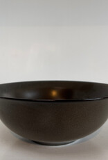 Alongu Alongu Bowl Tenmoku Brown -7.75"
