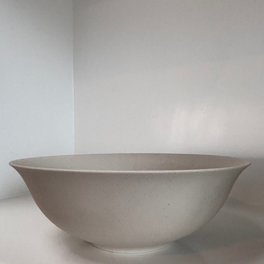 Alongu Alongu Bowl 7.75" Matte White