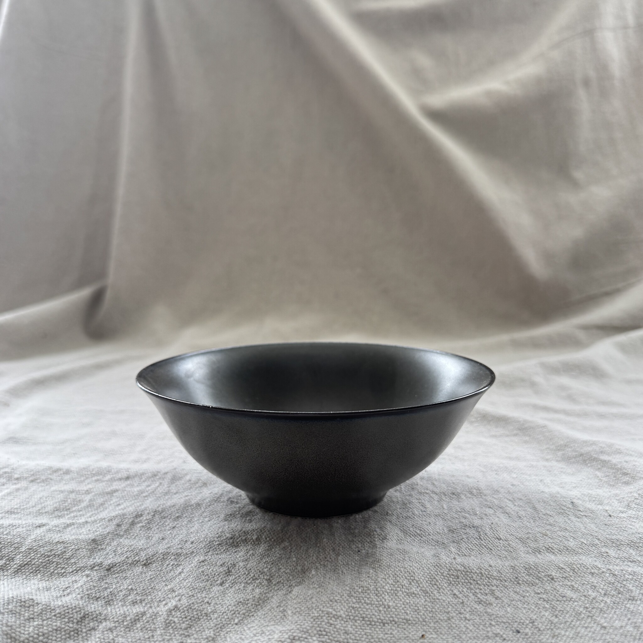 Alongu Alongu Bowl 6" Tenmoku Brown
