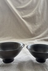 Alongu Alongu Rice Bowl 5" Tenmoku Brown