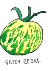 Two Pony Gardens 'Green Zebra' Heirloom Tomato Plant