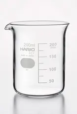 Hario Straight Sided Glass Beaker Vase - 200ml