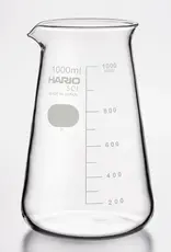 Hario Conical Glass Beaker Pitcher or Vase - 1000ml