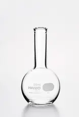 Hario Flat-Bottom Glass Flask Vase with Skinny Neck - 50ml