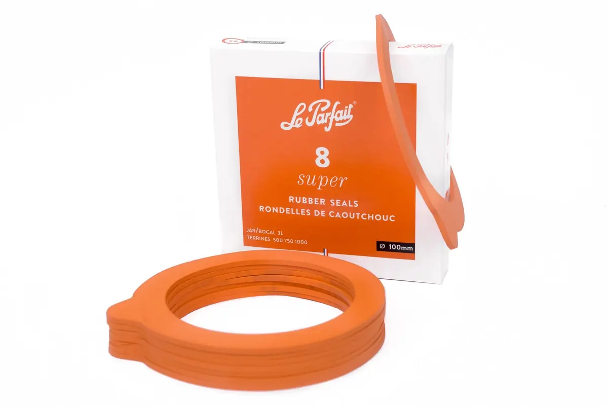 Le Parfait Rubber Seals for Jars & Terrines 4" (100mm)