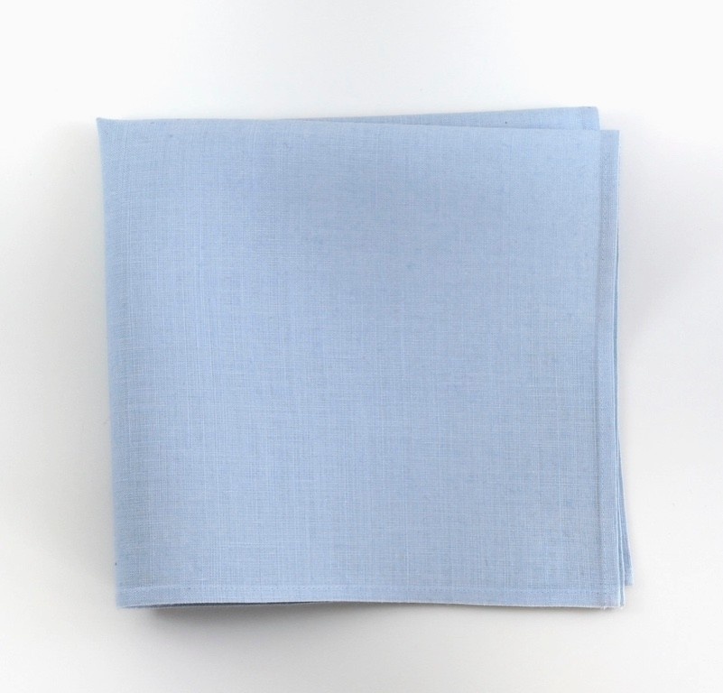 Irish Linen Dinner Napkin - Powder Blue (20"x20")