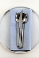 Irish Linen Dinner Napkin - Powder Blue (20"x20")