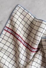 Checkered Linen Napkin Red - 10"