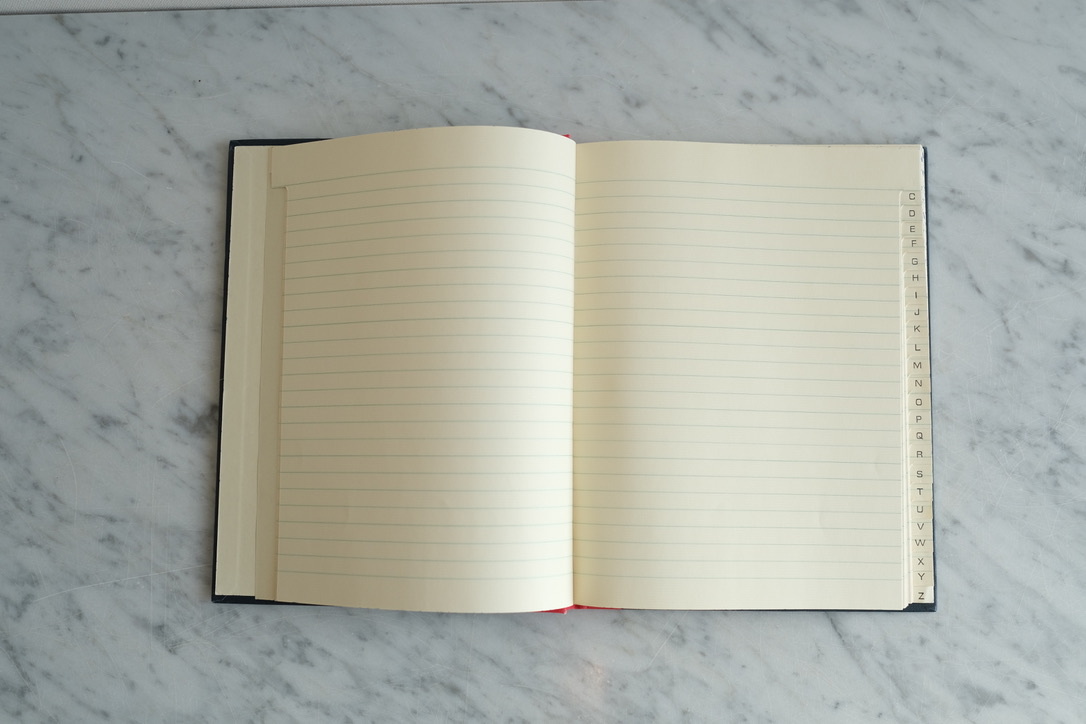 Denbigh D34/120 "index" address book (vintage)