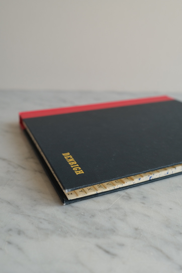 Denbigh D34/120 "index" address book (vintage)