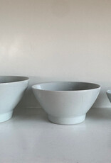 Common Everyday White Porcelain Rice Bowl - 7" Large