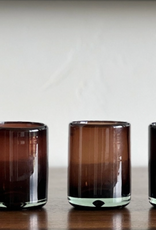 Handblown Tamarind Mexican Small Straight Shot Glass 3oz
