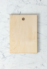 The Foundry Home Goods Foundry Maple Cutting Board - 6" x 9" Small