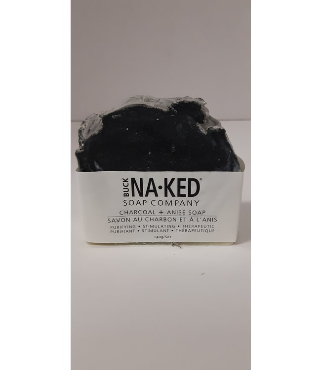 Buck Naked Soap Charcoal & Anise 140g/5oz