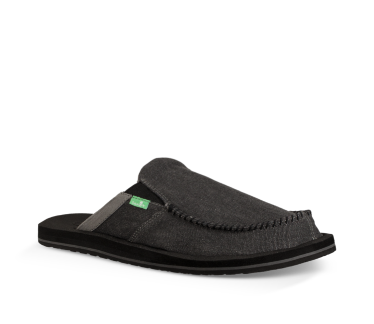 mens black sanuks