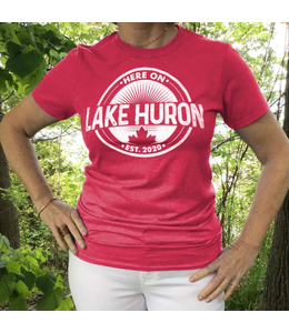 Here on Lake Huron T-shirt - Saugeen Sunset