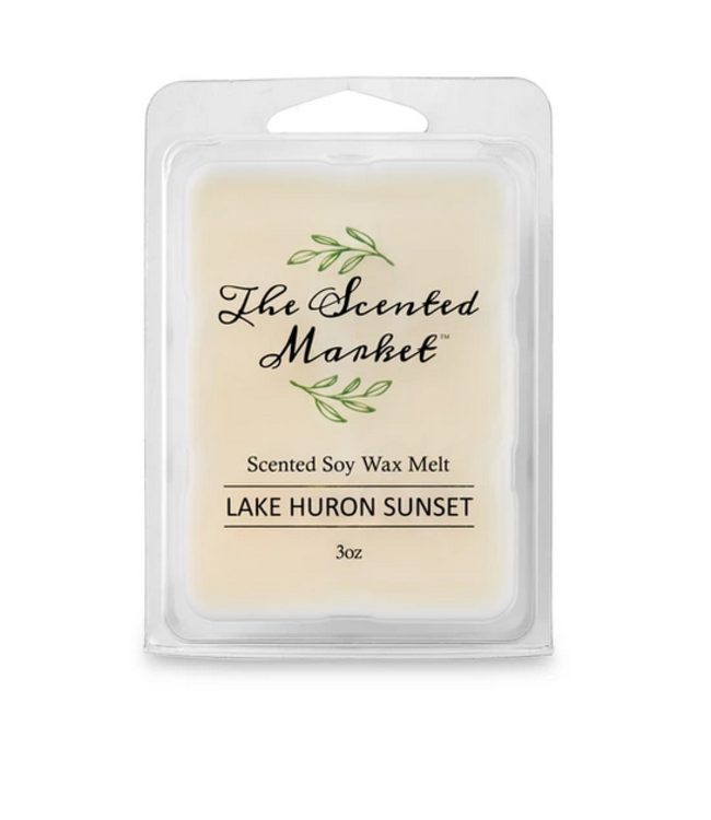 The Scented Market Wax Melts Lake Huron Sunset