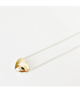 Caracol Little Heart Necklace Gold