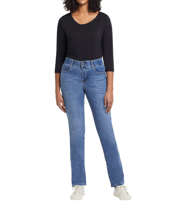 Sofia 5 Pocket Curvy Straight Leg Jean