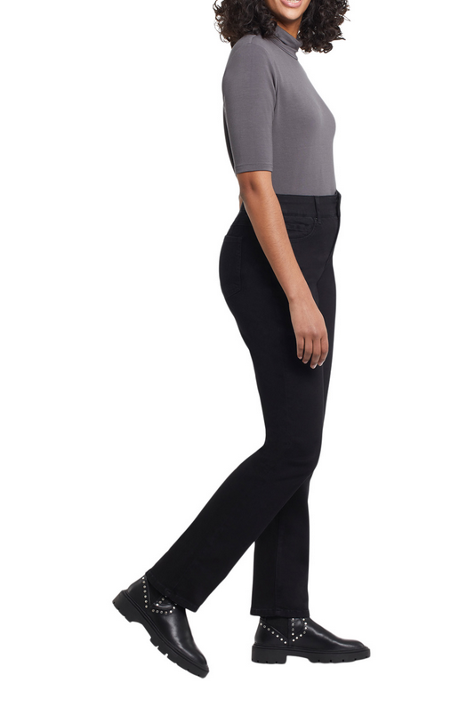 Tribal Sophia 5 Pkt Curvy Jeans - Black - The Loop Kincardine