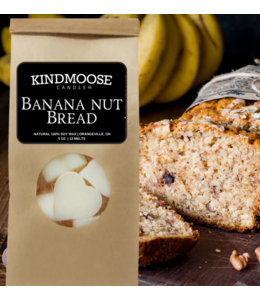 KindMoose Candle Company - Soy Wax Melts Banana Nut Bread
